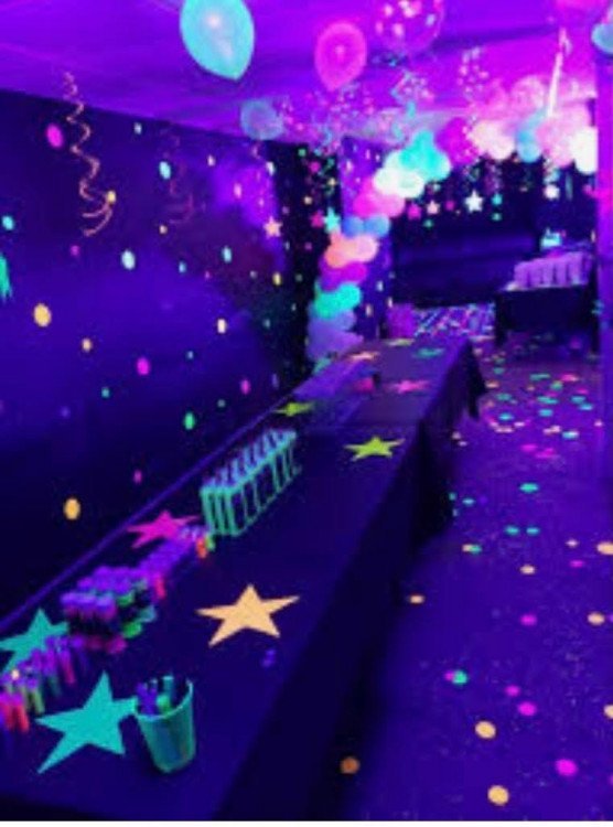 GLOW PARTY HIRE. ULTIMATE UV GLOW PARTY