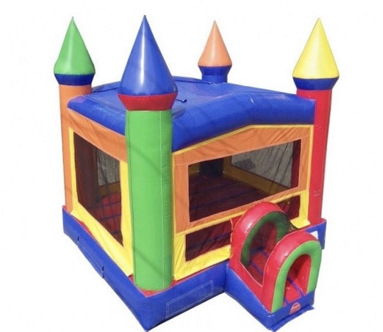 Rainbow Bounce House