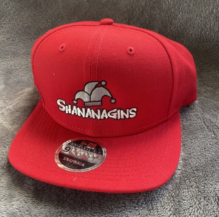 Red & gray adult SnapBack
